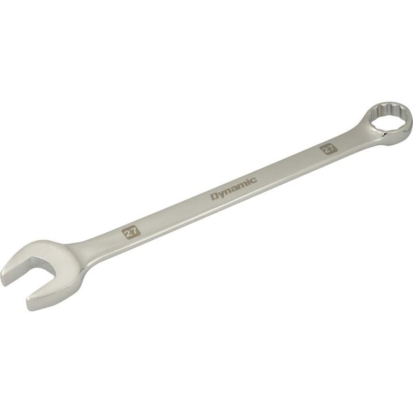 Tools 27mm 12 Point Combination Wrench, Mirror Chrome Finish